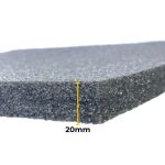 Espuma Ethafoam para Maleta MP-0055 51cm x 28cm - 20mm