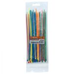 Abraçadeira de Nylon 200mm X 2,5mm - Colorida - 40 unidades