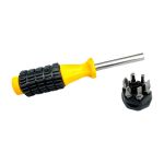 Jogo de Chaves Fenda Philips Allen Intercambiáveis 6 Pontas Bits