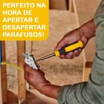 Jogo de Chaves Fenda Philips Allen Intercambiáveis 6 Pontas Bits