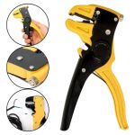 Alicate Descascador de Fios 17cm Western Amarelo