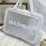 Necessaire Grande Transparente 30cm x 21cm x 10cm