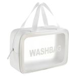 Necessaire Grande Transparente 30cm x 21cm x 10cm