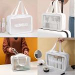 Necessaire Grande Transparente 30cm x 21cm x 10cm
