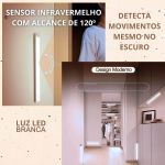 Barra Led Recarregável Para Maleta com Imã 50cm