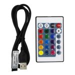 Fita Led 5050 RGB com Controle Remoto Usb 5m