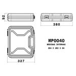 Case Rígido Patola MP-0040 Preto