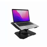 Suporte de Notebook 17” Ergonômico e Reforçado – Altura Ajustável e Giro 360°