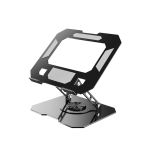 Suporte Dobrável para Tablet com Base Giratória 360º - Portátil e Ajustável