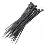 Abraçadeira de Nylon 500mm X 7,6mm Preta - 50 unidades