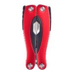 Mini Alicate Canivete com 9 Funções com Estojo - Vermelho