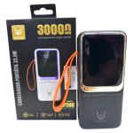 Power Bank Carregador Portátil Turbo Bateria 30.000mah USB