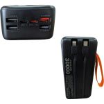 Power Bank Carregador Portátil Turbo Bateria 30.000mah USB