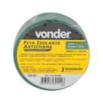 Fita Isolante Antichama Verde 19mm x 10m