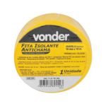 Fita Isolante Antichama Amarela 19mm x 10m