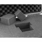 Espuma Micro Serrilhada para Case MP-0004 Cinza