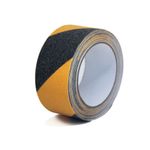 Fita Antiderrapante Zebrada Amarela e Preta 48mm x 5m