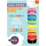 Fita Crepe Colorida Eurocel 12mm X 10m  - 9 Cores