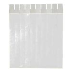 Pulseiras de Identificação Nylon Branco - 10 unidades
