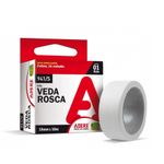 Veda Rosca Adere 18mm X 10m Branca