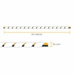 Organizador de fios 20mm Preto - 1,5m