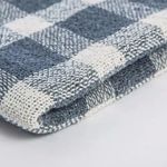Pano de Chão Alvejado Tipo Saco Xadrez 40cm x 65cm