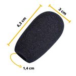 Espuma para Microfone Pulpito ou Mesa CDR0028