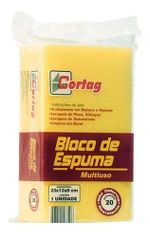 Bloco de espuma Multiuso Cortag 23x13x8cm