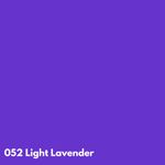 Filtro de Gelatina 052 Light Lavender Cotech Folha