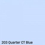 Filtro de Gelatina 203 Quarter CT Blue Cotech Folha