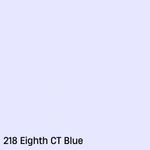 Filtro de Gelatina 218 Eighth CT Blue Cotech Folha