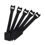 Abraçadeira para Cabos 20cm Preto - Kit com 112 Velcro One-Wrap®