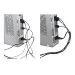 Abraçadeira para Cabos 20cm Preto - Kit com 112 Velcro One-Wrap®