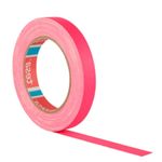 Fita Gaffer Rosa Fluorescente 18mm X 25m Tesa