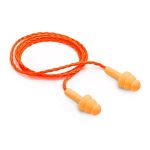 Protetor Auricular de Silicone com Cordão Laranja 3M