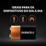 Bateria Alcalina 9V Duracell