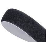 Tira de Contato Adesivo Fêmea Velfix 50mm X 1m Preta