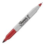Caneta Sharpie Vermelha Ponta Dupla Permanente