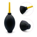 Bombinha de Ar Fuc-Fuc Soprador Limpeza de Câmeras Lentes - preto