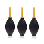 Bombinha de Ar Fuc-Fuc Soprador Limpeza de Câmeras Lentes - preto