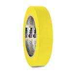 Fita Crepe Amarela 24mm X 40m Casa do Roadie