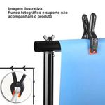 Garra Pony Spring Clamp de Nylon Preto 15cm nº6