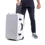 Case Rígido Patola MP-0060 Preto com Rodas