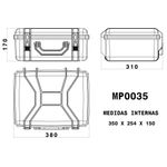 Case rígido Patola MP-0035 Preto