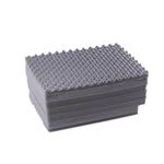 Espuma Micro Serrilhada para Case MP-065 Cinza