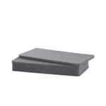 Espuma Micro Serrilhada para Case MP-0010 Cinza