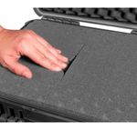 Espuma Micro Serrilhada para Case MP-0050 Cinza
