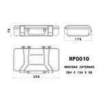 Case Rígido Patola MP-0010 Preta