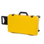 Case Rígido Patola MP-0055 Amarelo Com Rodas