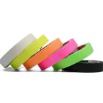 Kit Fita Crepe Colorida Neon Fluorescente 18mm x 30m - 6 cores
